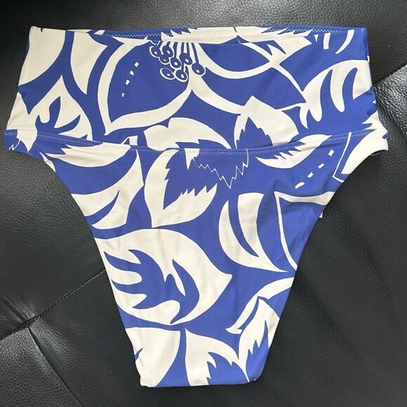 Madewell Second Wave Balconette Bikini Bottom in Tropicale Floral X-Small - Picture 7 of 7